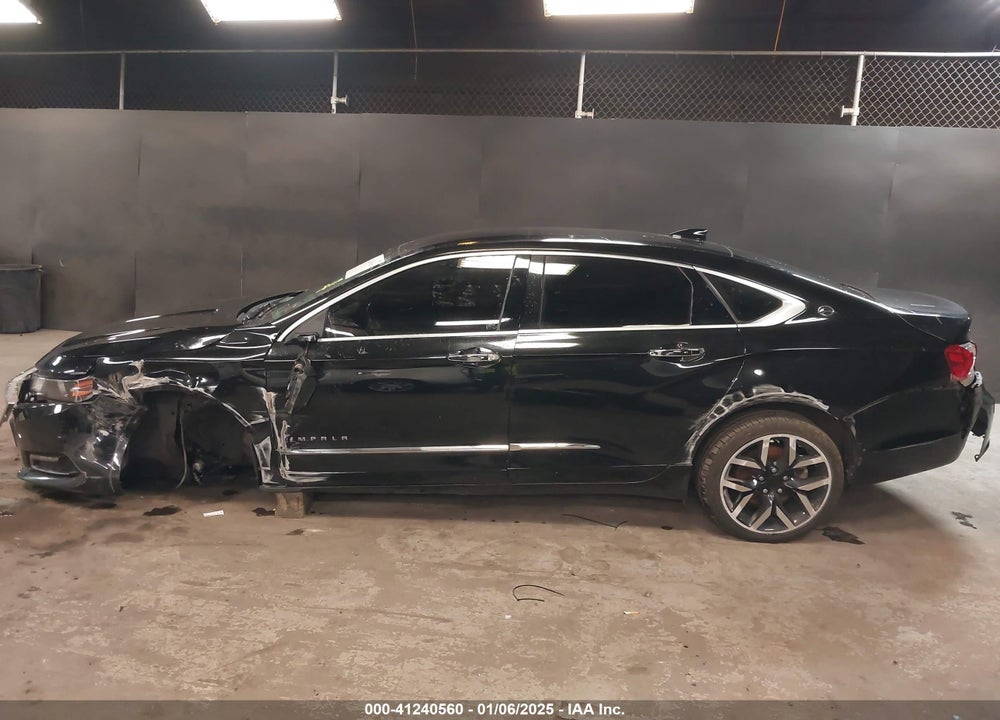 2018 CHEVROLET IMPALA VIN: 2G1125S37J9120526
