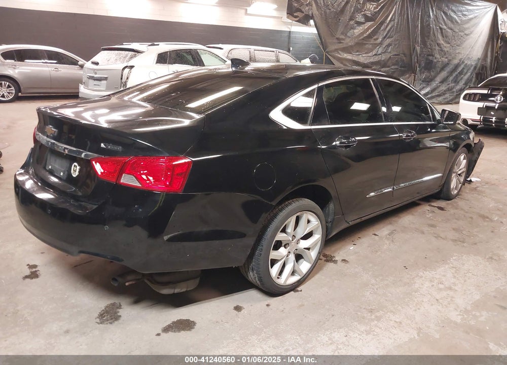 2018 CHEVROLET IMPALA VIN: 2G1125S37J9120526