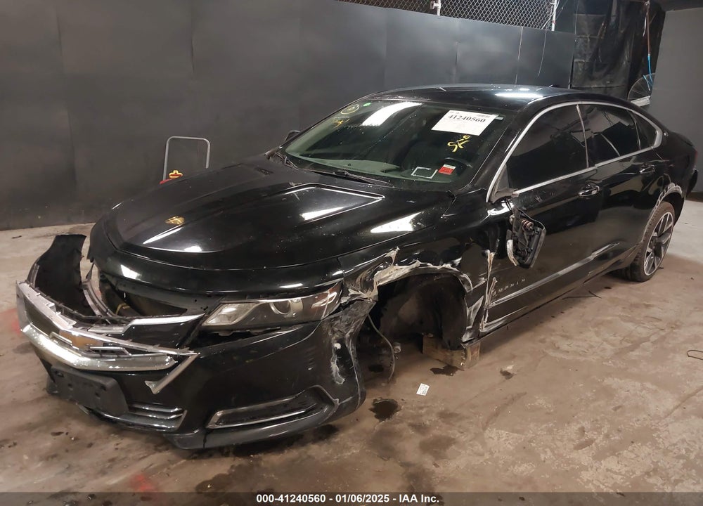 2018 CHEVROLET IMPALA VIN: 2G1125S37J9120526