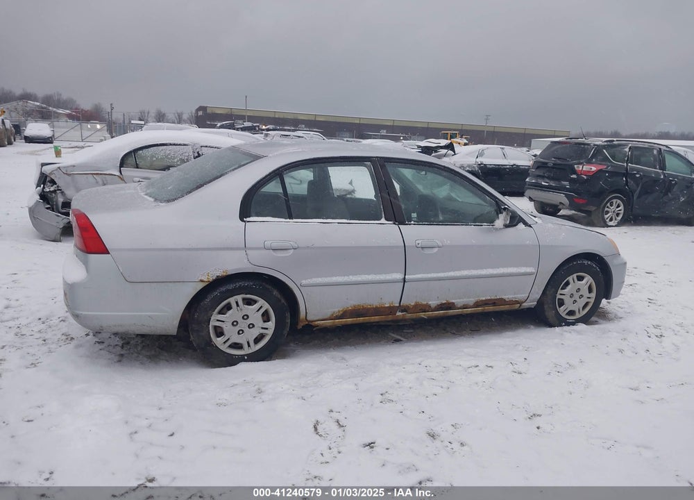 2002 HONDA CIVIC LX VIN: 1HGES16532L069454