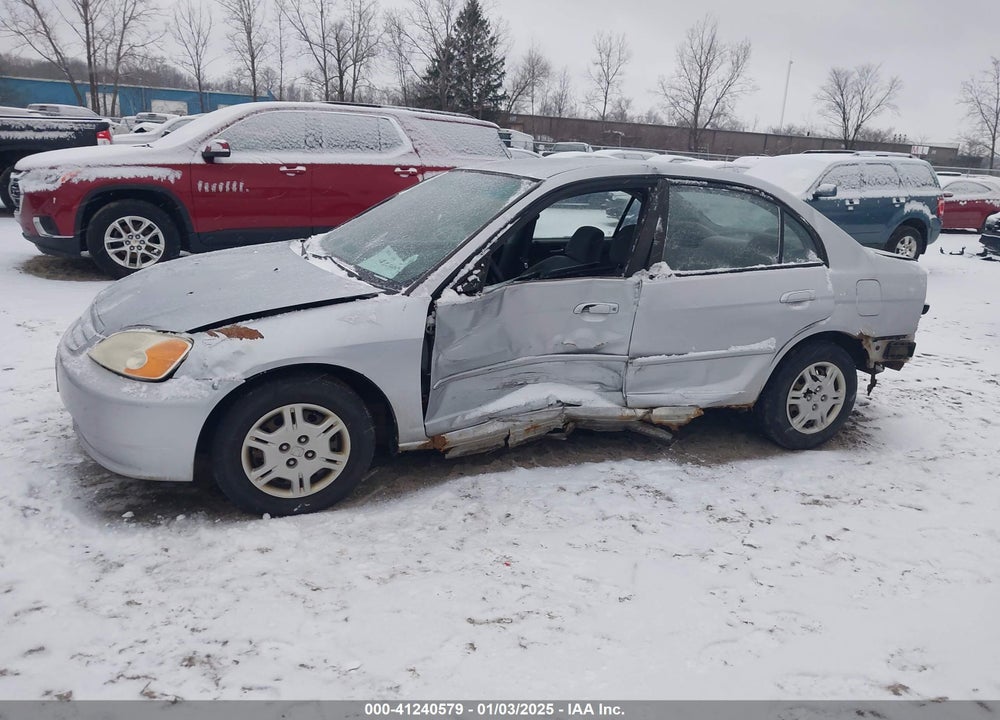 2002 HONDA CIVIC LX VIN: 1HGES16532L069454