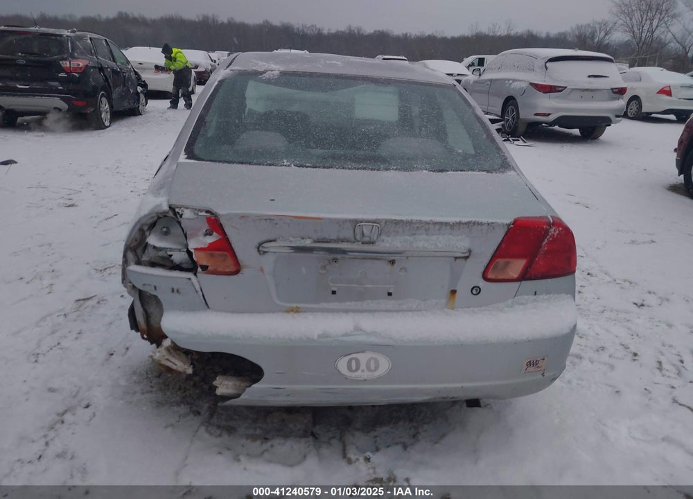 2002 HONDA CIVIC LX VIN: 1HGES16532L069454