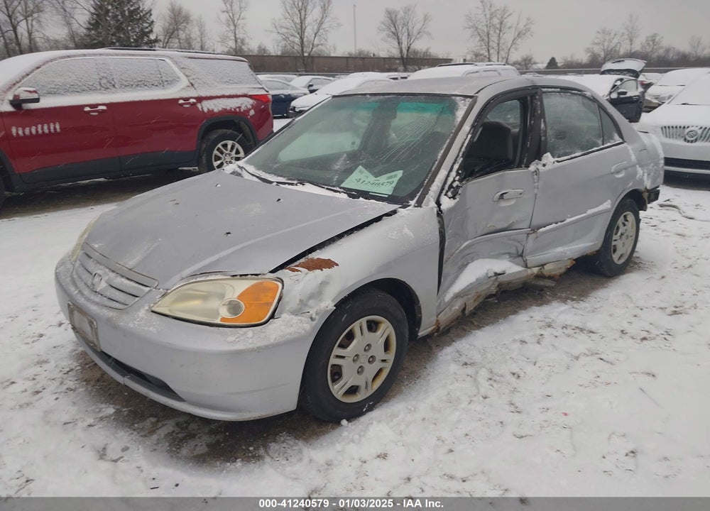 2002 HONDA CIVIC LX VIN: 1HGES16532L069454