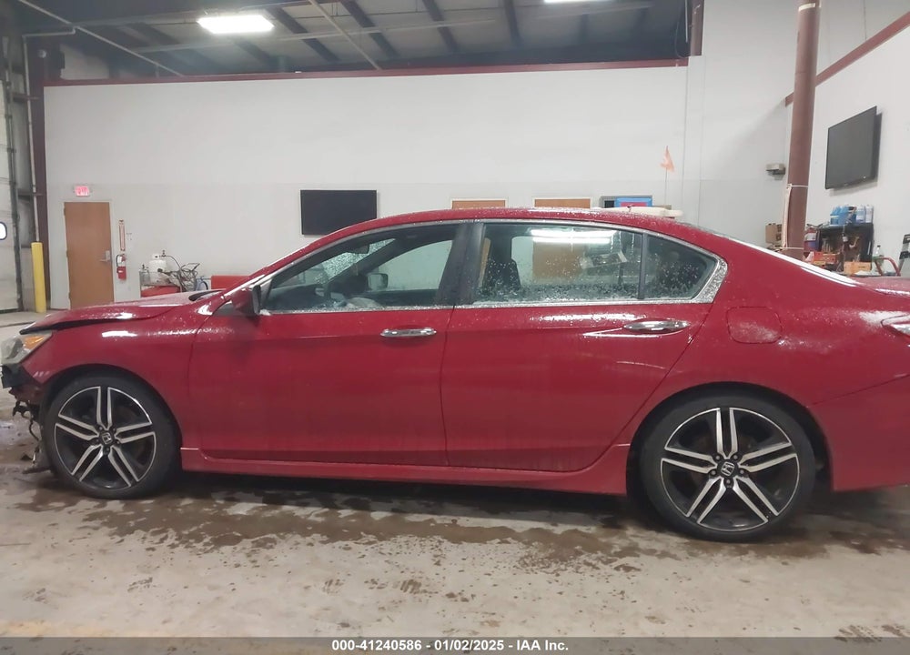 2016 HONDA ACCORD SPORT VIN: 1HGCR2F54GA027113