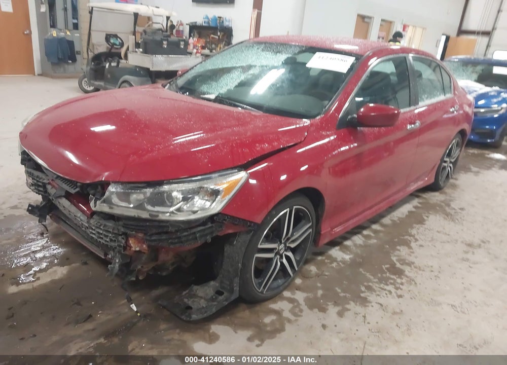 2016 HONDA ACCORD SPORT VIN: 1HGCR2F54GA027113