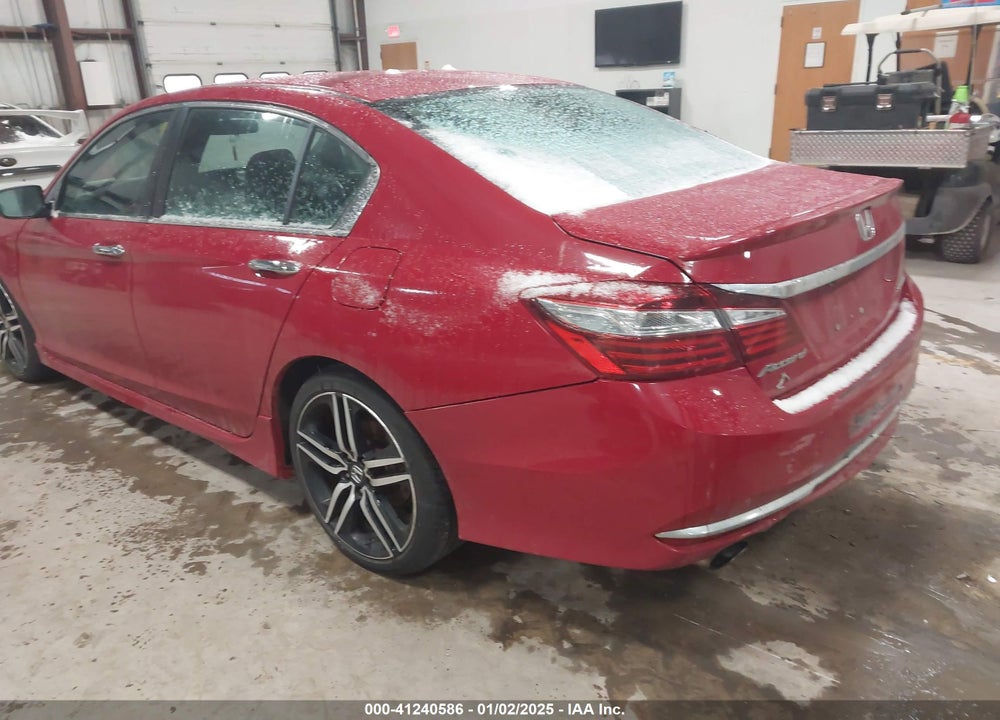 2016 HONDA ACCORD SPORT VIN: 1HGCR2F54GA027113