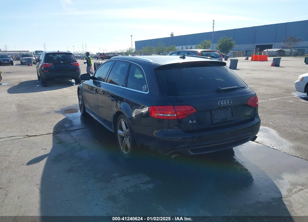 2012 AUDI A4 VIN: WAUWFAFL2CA023159