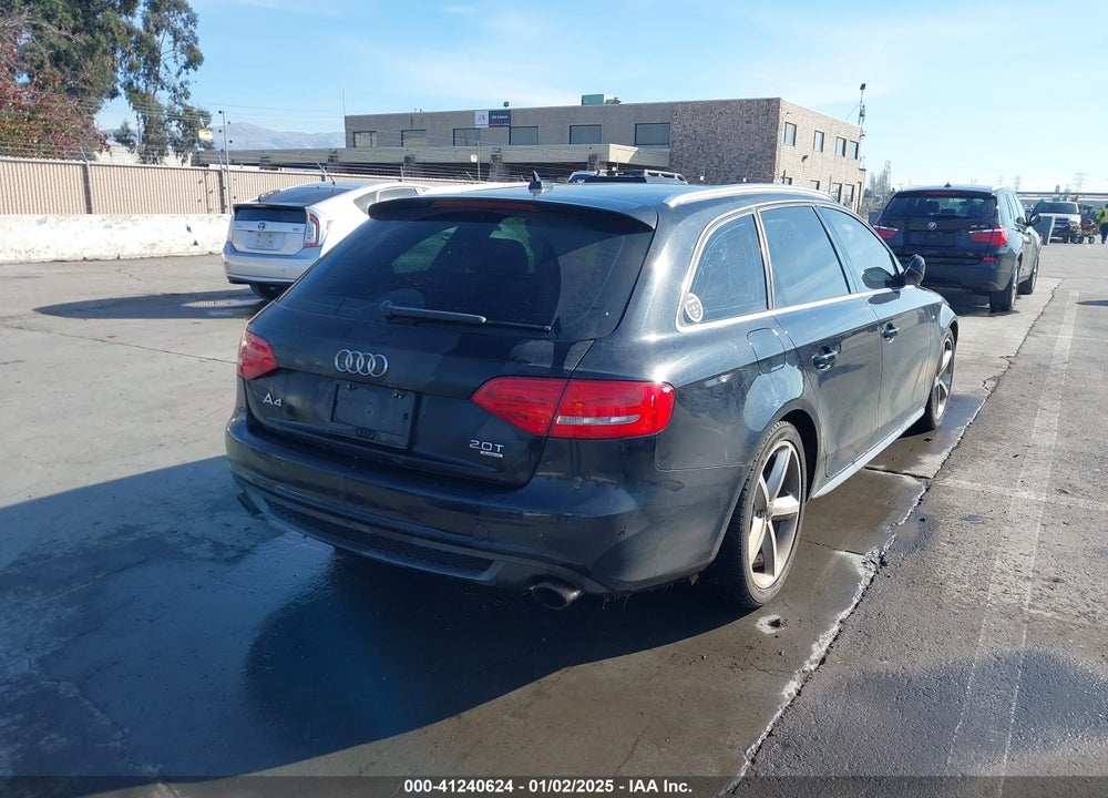 2012 AUDI A4 VIN: WAUWFAFL2CA023159