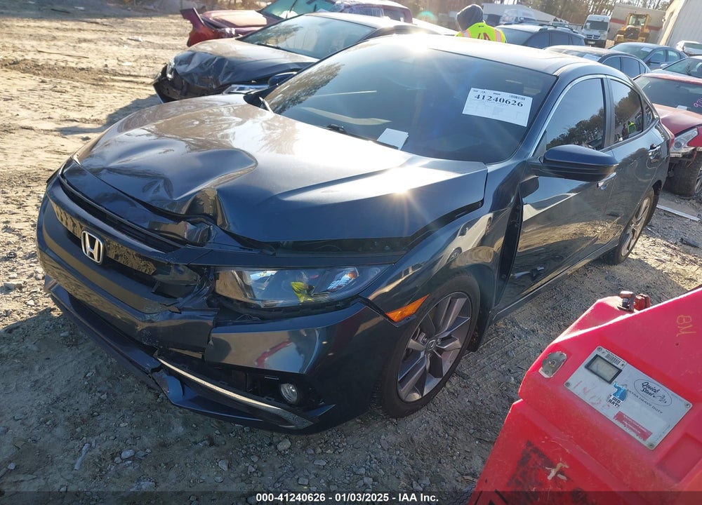 2019 HONDA CIVIC VIN: 19XFC1F35KE015855