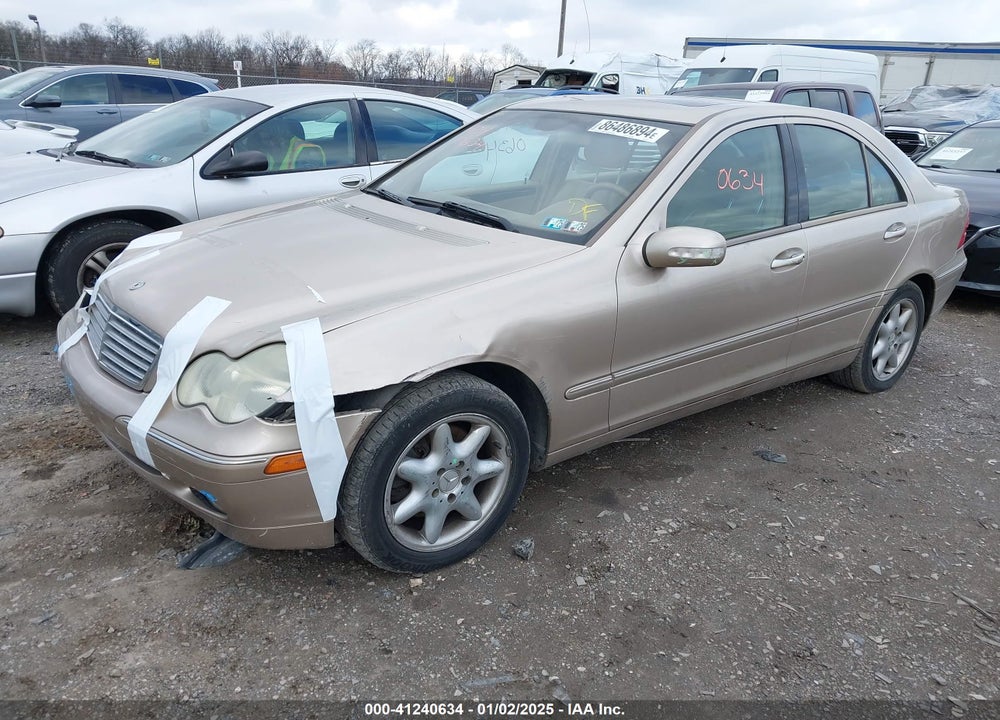 2004 MERCEDES-BENZ C 320 4MATIC VIN: WDBRF84J34F523117