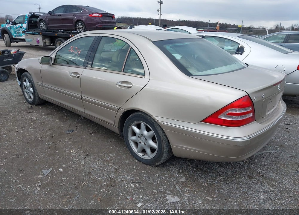 2004 MERCEDES-BENZ C 320 4MATIC VIN: WDBRF84J34F523117