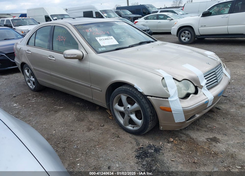 2004 MERCEDES-BENZ C 320 4MATIC VIN: WDBRF84J34F523117