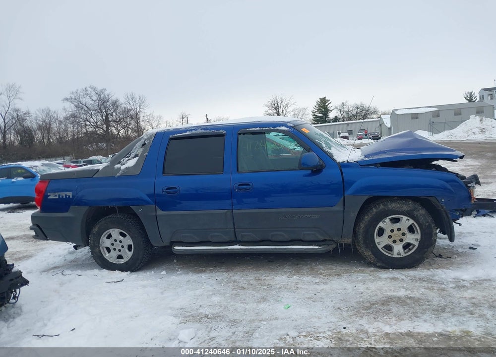 2003 CHEVROLET AVALANCHE 1500 VIN: 3GNEC13T83G221281