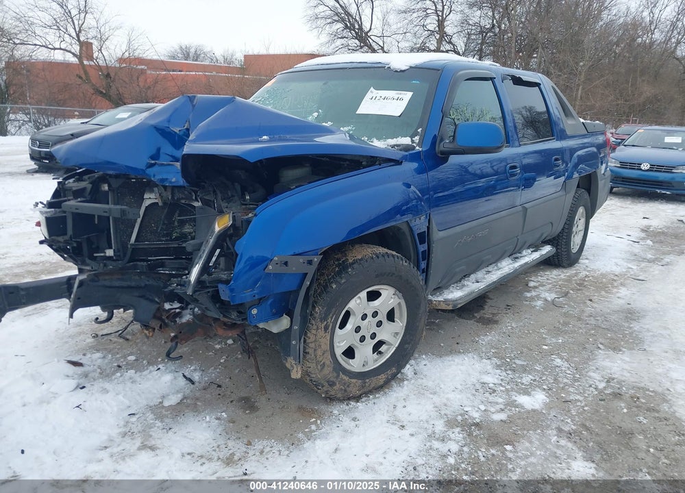 2003 CHEVROLET AVALANCHE 1500 VIN: 3GNEC13T83G221281