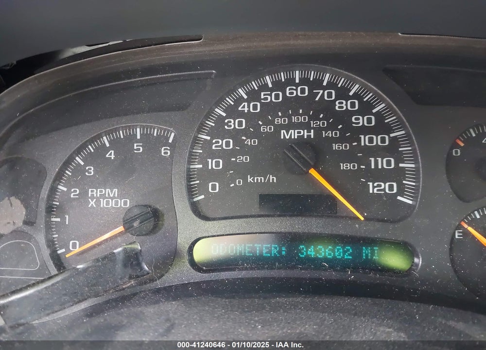 2003 CHEVROLET AVALANCHE 1500 VIN: 3GNEC13T83G221281