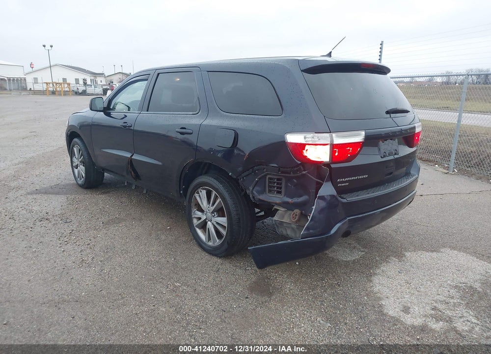 2013 DODGE DURANGO SXT VIN: 1C4RDJAG4DC575509