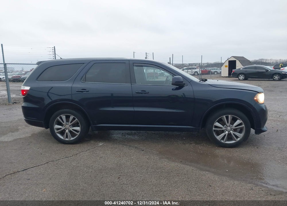 2013 DODGE DURANGO SXT VIN: 1C4RDJAG4DC575509