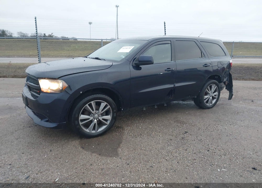 2013 DODGE DURANGO SXT VIN: 1C4RDJAG4DC575509