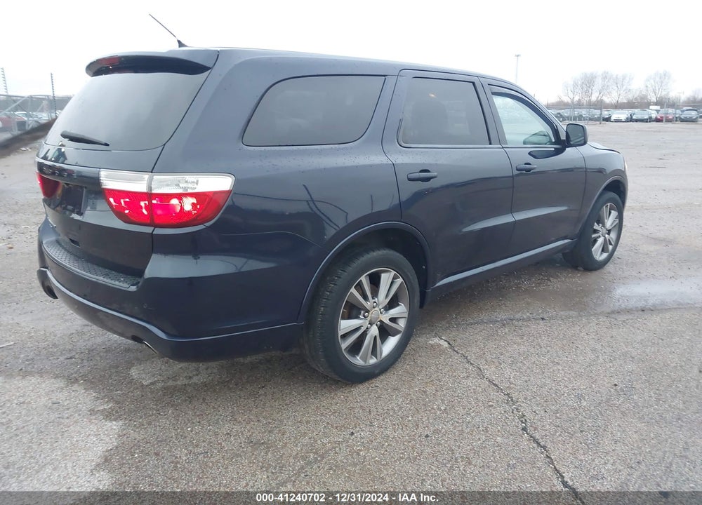 2013 DODGE DURANGO SXT VIN: 1C4RDJAG4DC575509
