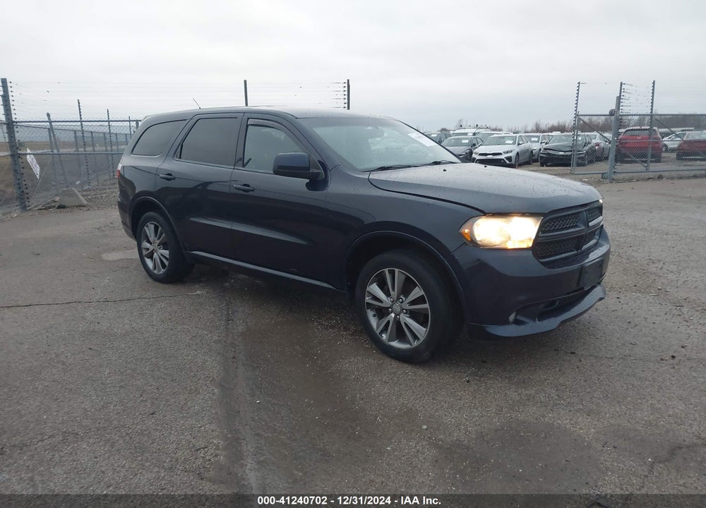 2013 DODGE DURANGO SXT VIN: 1C4RDJAG4DC575509