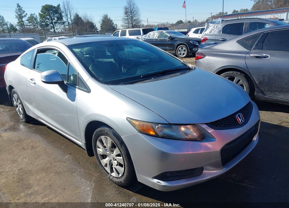 2012 HONDA CIVIC LX VIN: 2HGFG3B58CH508394