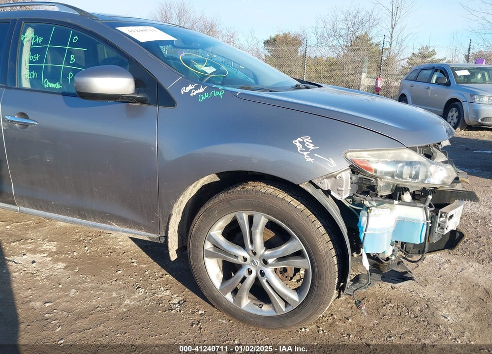 2011 NISSAN MURANO LE VIN: JN8AZ1MW9BW184907