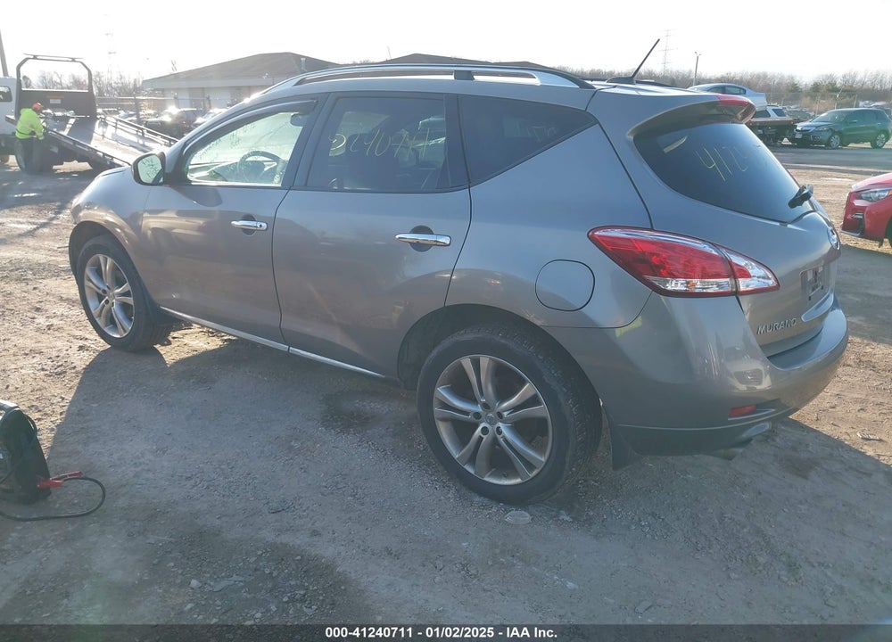 2011 NISSAN MURANO LE VIN: JN8AZ1MW9BW184907