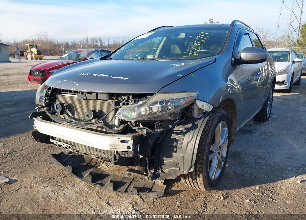 2011 NISSAN MURANO LE VIN: JN8AZ1MW9BW184907