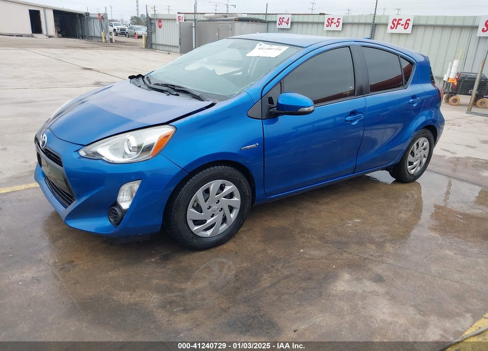 2015 TOYOTA PRIUS C VIN: JTDKDTB31F1582344
