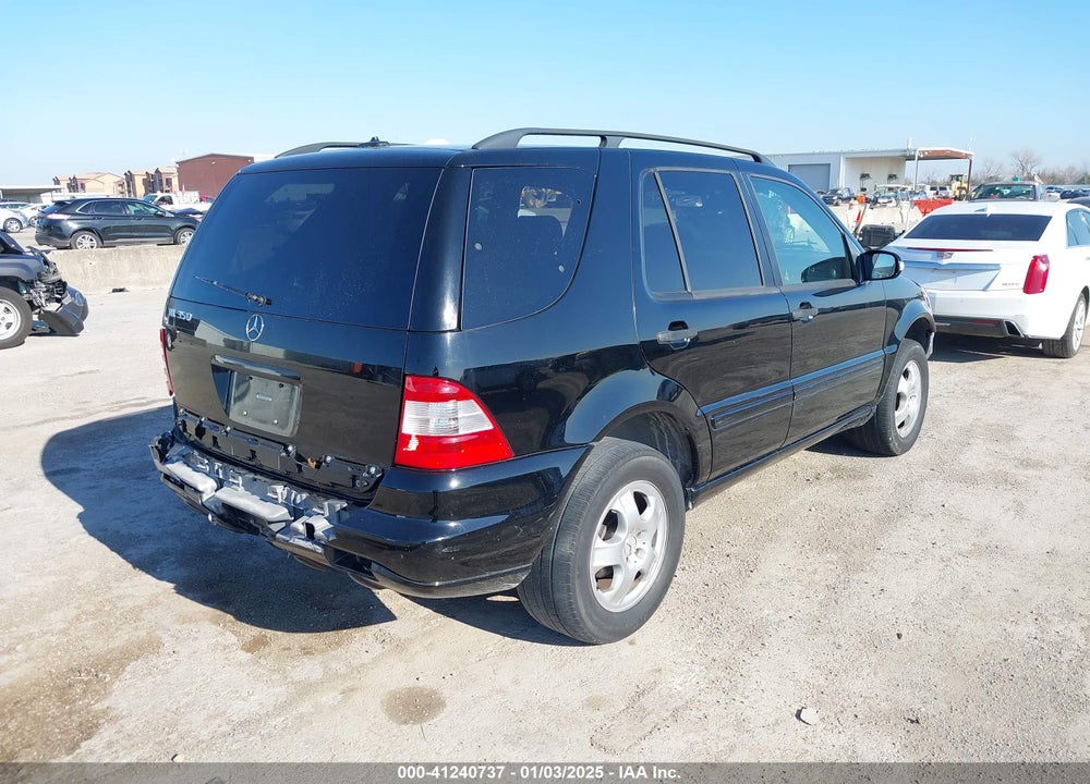 2004 MERCEDES-BENZ ML 350 4MATIC VIN: 4JGAB57EX4A511935
