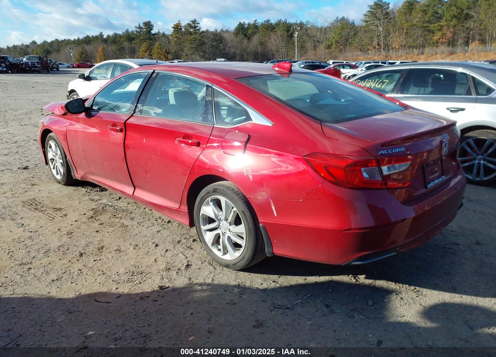 2020 HONDA ACCORD VIN: 1HGCV1F11LA102993