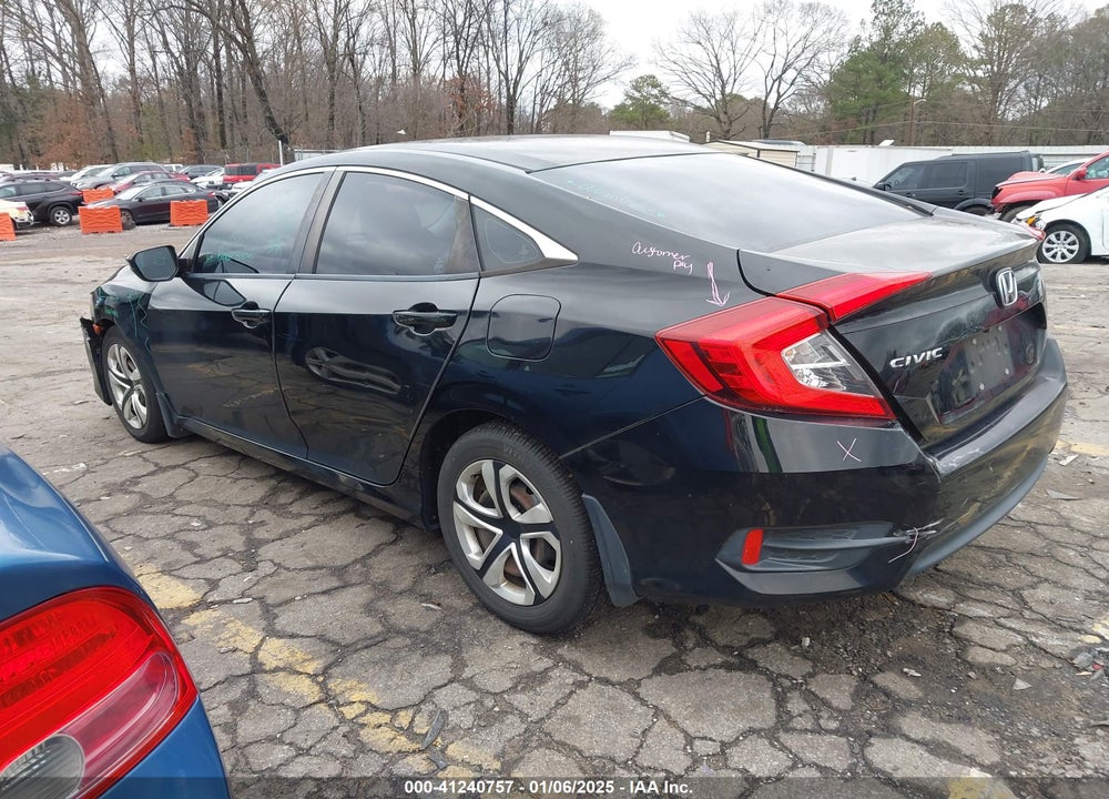 2016 HONDA CIVIC LX VIN: 19XFC2F56GE036907