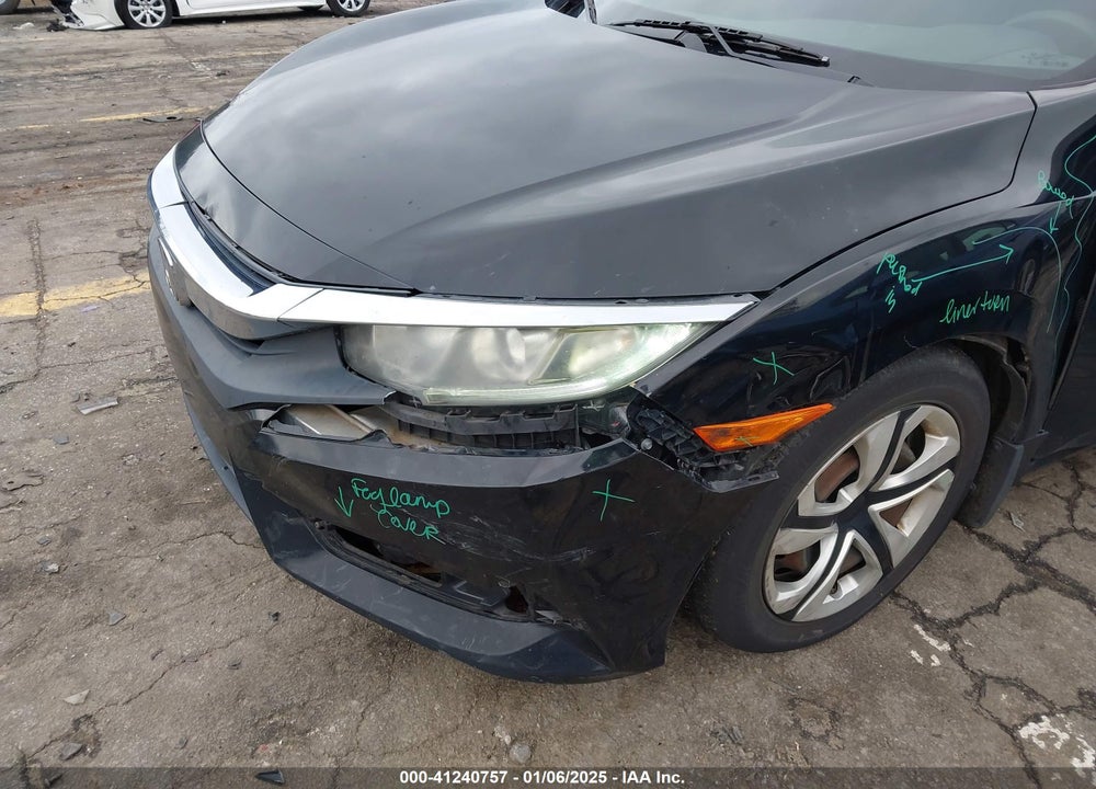 2016 HONDA CIVIC LX VIN: 19XFC2F56GE036907