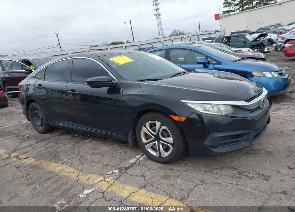 2016 HONDA CIVIC LX VIN: 19XFC2F56GE036907