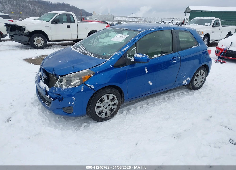 2012 TOYOTA YARIS LE VIN: JTDJTUD3XCD540928