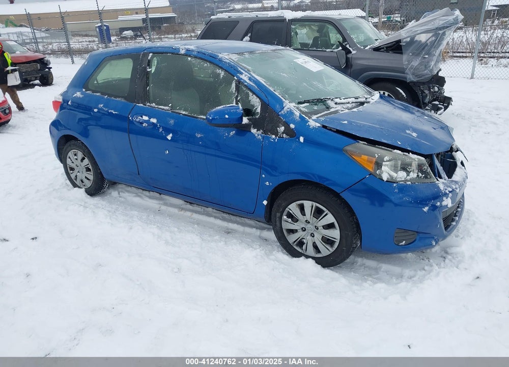 2012 TOYOTA YARIS LE VIN: JTDJTUD3XCD540928
