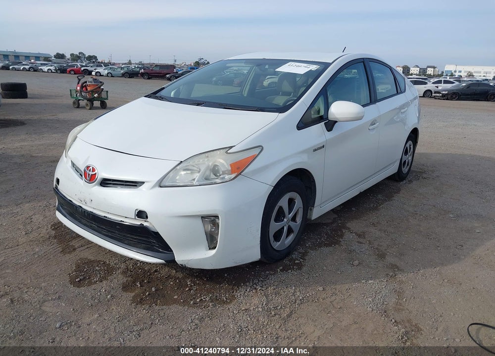 2014 TOYOTA PRIUS TWO VIN: JTDKN3DUXE1773276