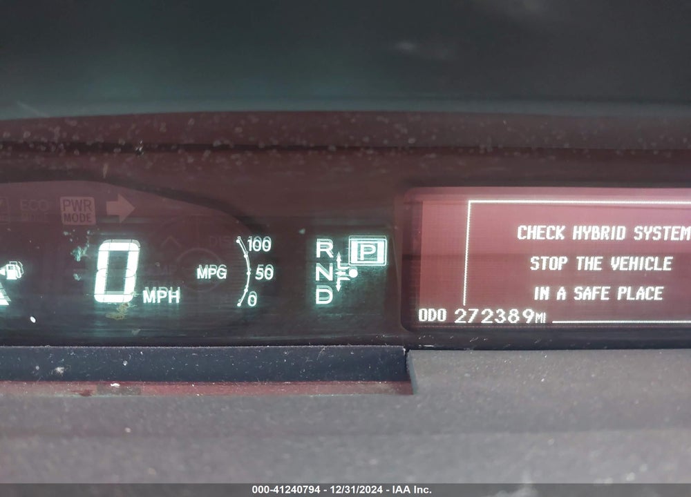 2014 TOYOTA PRIUS TWO VIN: JTDKN3DUXE1773276