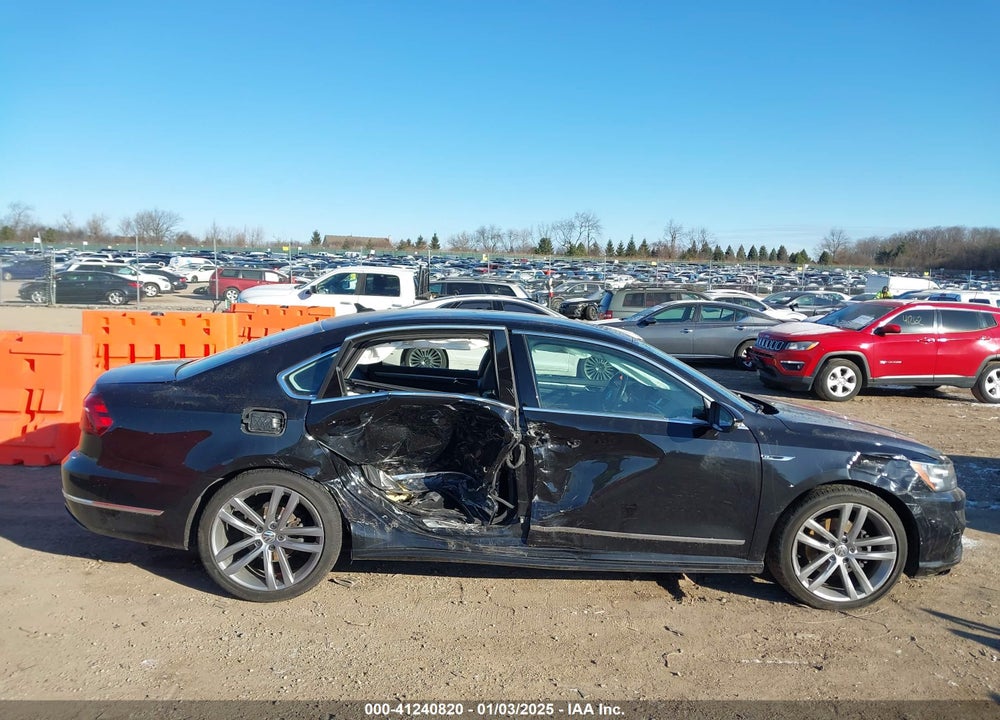 2017 VOLKSWAGEN PASSAT 1.8T R-LINE VIN: 1VWDT7A36HC002434