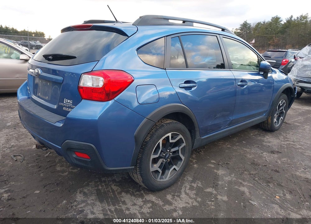 2017 SUBARU CROSSTREK 2.0I PREMIUM VIN: JF2GPABCXH8216458