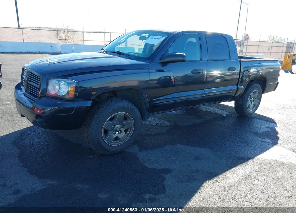 2006 DODGE DAKOTA SLT VIN: 1D7HE48K86S687426