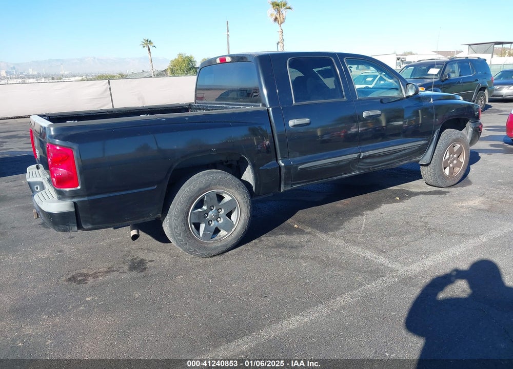 2006 DODGE DAKOTA SLT VIN: 1D7HE48K86S687426