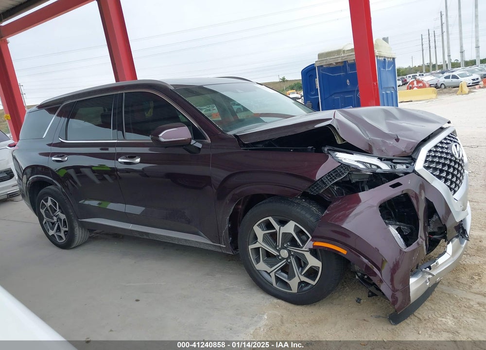 2021 HYUNDAI PALISADE CALLIGRAPHY VIN: KM8R74HE0MU297727