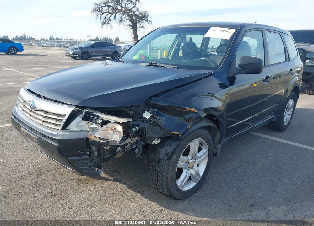 2010 SUBARU FORESTER 2.5X VIN: JF2SH6AC6AH711686