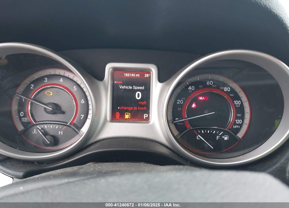 2016 DODGE JOURNEY VIN: 3C4PDCBG1GT157421