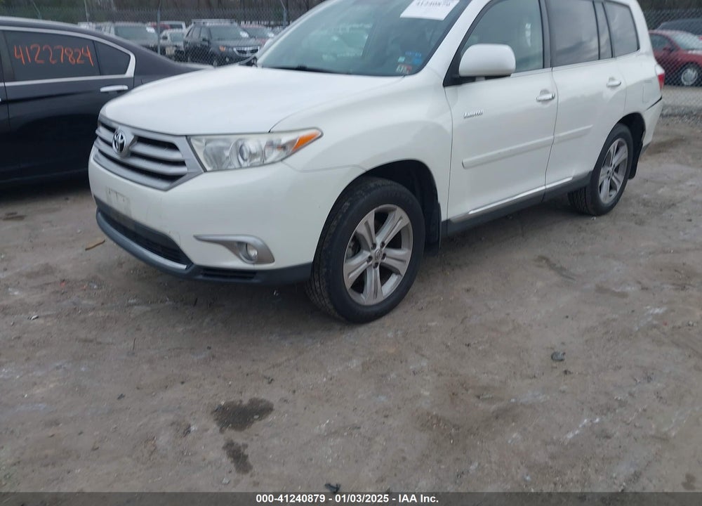 2013 TOYOTA HIGHLANDER LIMITED V6 VIN: 5TDYK3EH5DS115869