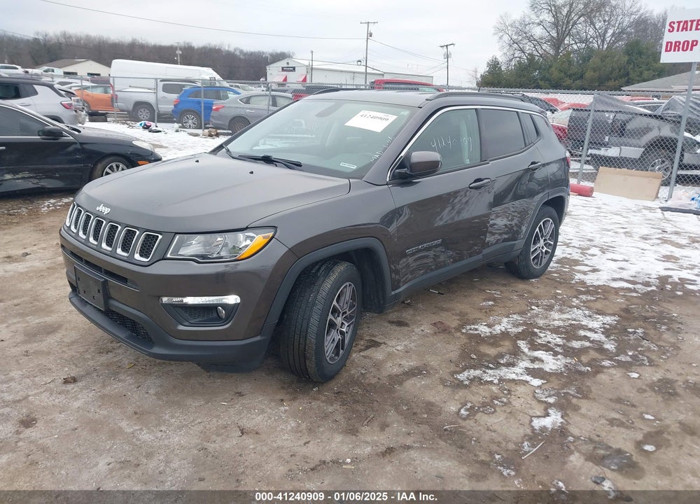 2017 JEEP NEW COMPASS LATITUDE FWD VIN: 3C4NJCBB9HT682278
