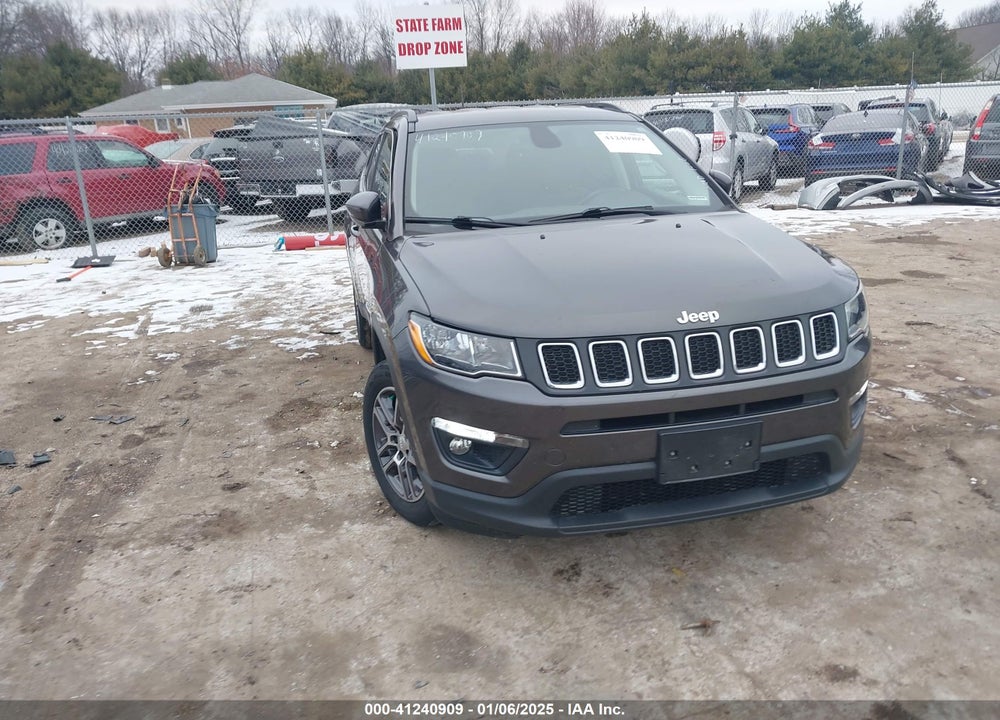 2017 JEEP NEW COMPASS LATITUDE FWD VIN: 3C4NJCBB9HT682278
