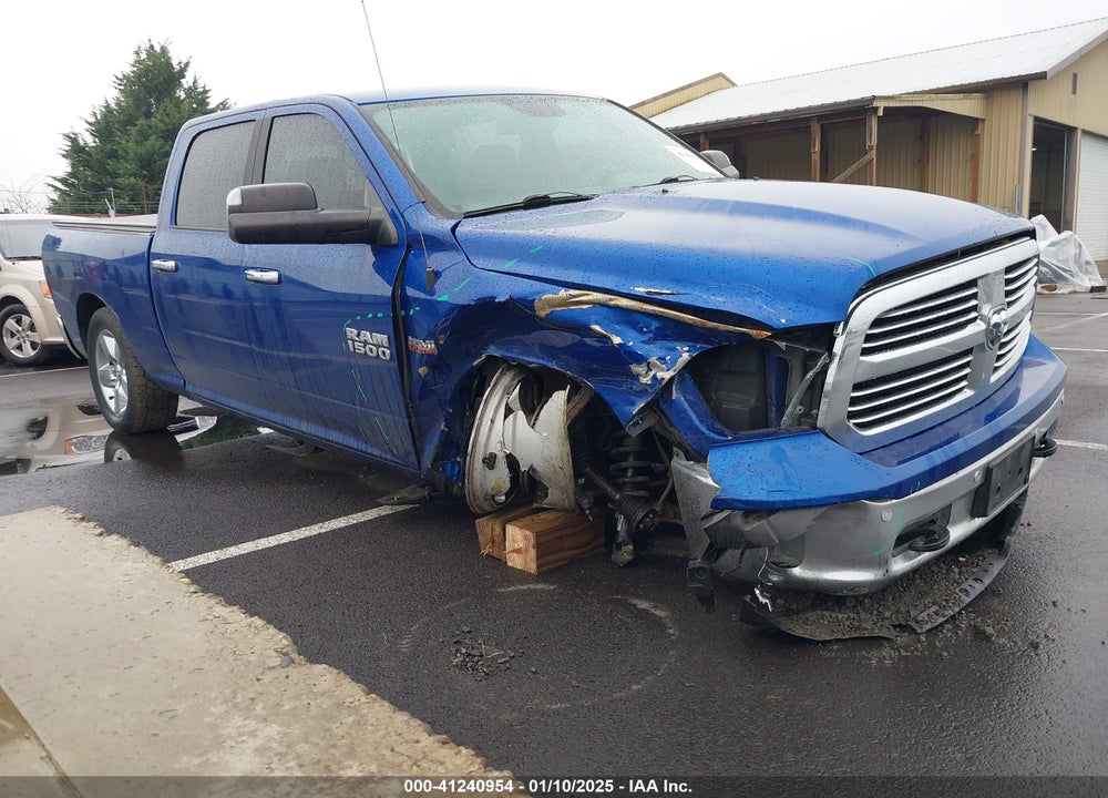 2018 RAM 1500 BIG HORN 4X4 6'4 BOX VIN: 1C6RR7TT1JS248749