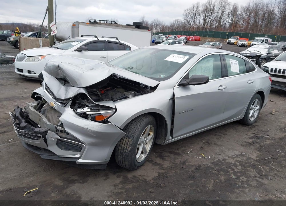 2017 CHEVROLET MALIBU LS VIN: 1G1ZB5ST6HF226552